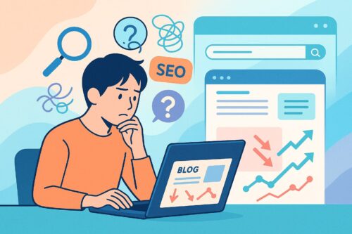 ブログが伸びない原因は？SEOで意図ズレ直す手順