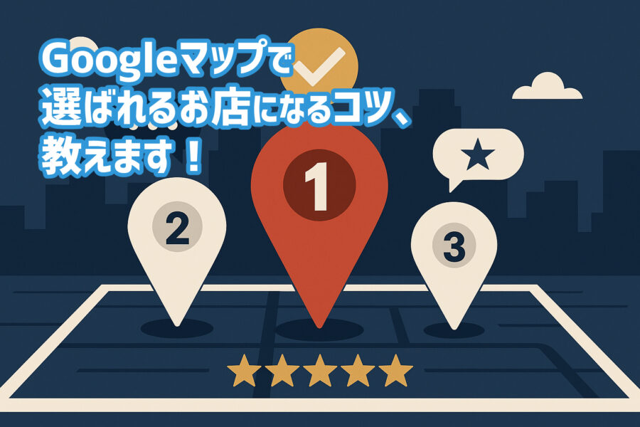 Googleマップで上位表示される方法とは？今すぐできるMEO対策の基本