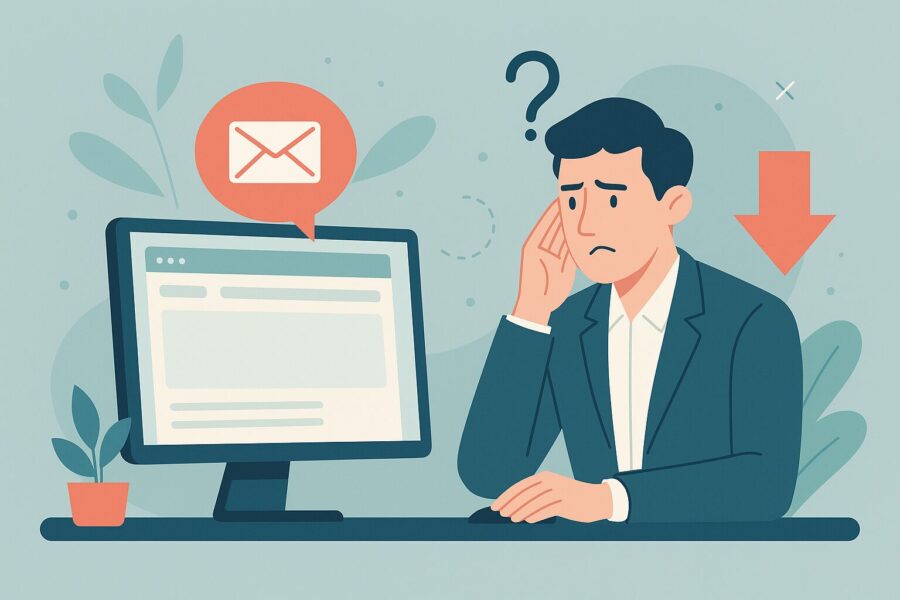 ホームページから問い合わせが来ない理由とは？改善で変わる反応率！