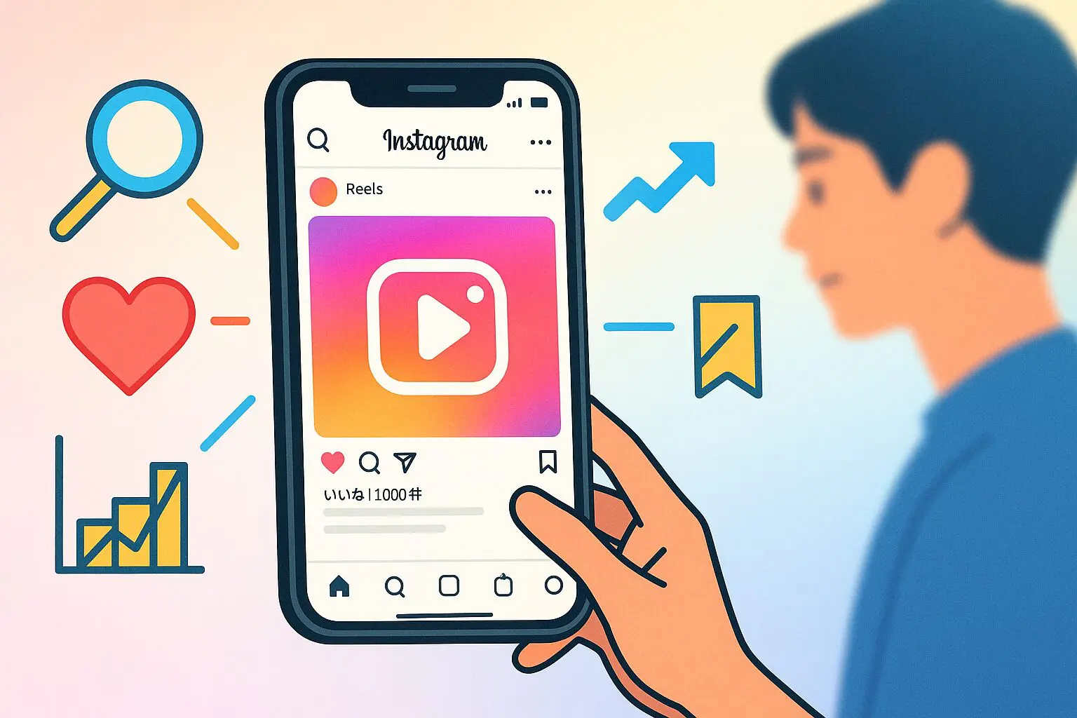 Instagram投稿しても反応ゼロ?検索されるリール企画とは