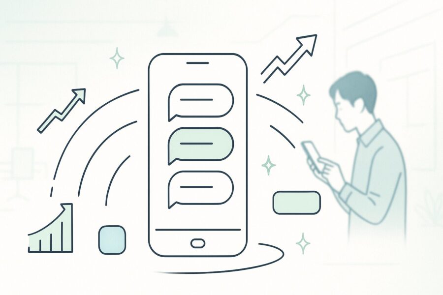 友だちは増えるのに読まれない｜LINE配信の反応が上がる仕組みとは？