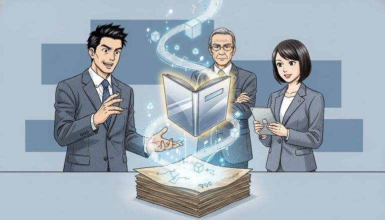 眠っている営業資料を「リード獲得の切り札」へ！AIでPDFをホワイトペーパーに劇的変換する全手順