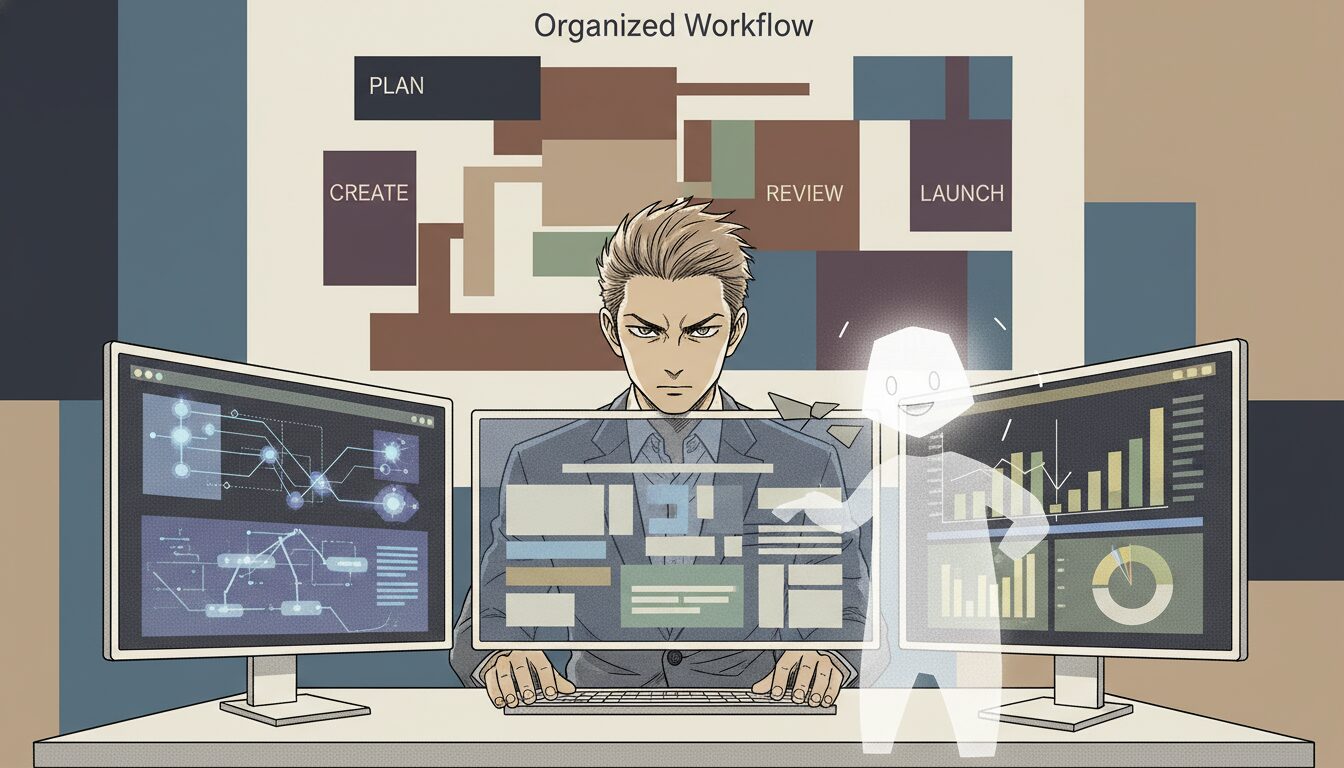 広報の残業をゼロにするAXロードマップ。属人化業務をAIに継承させる3ステップと具体的な進め方