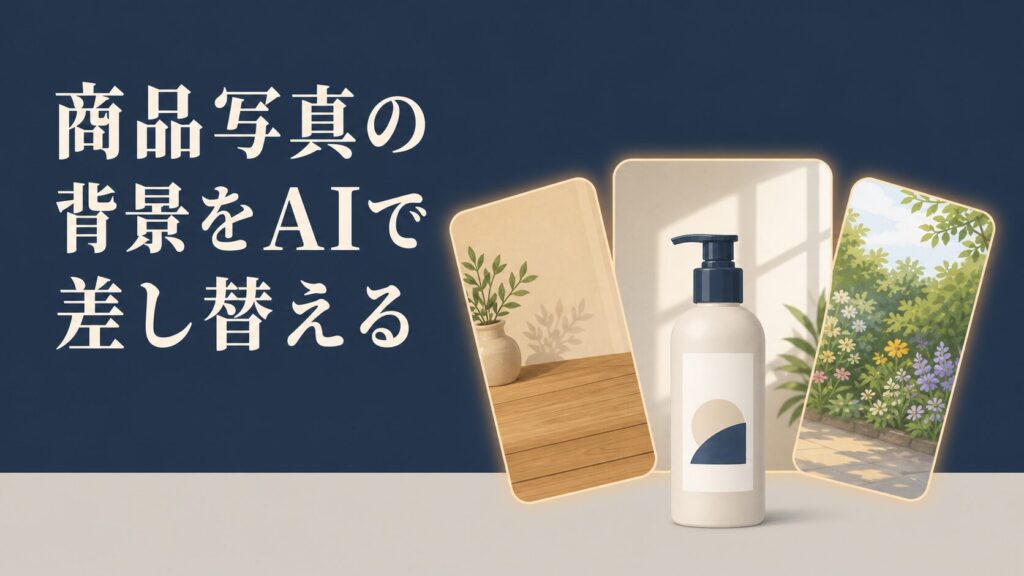 Adobe Fireflyで商品写真を自由自在に。背景をAIで差し替え、カタログ制作を10倍速にする実践ガイド