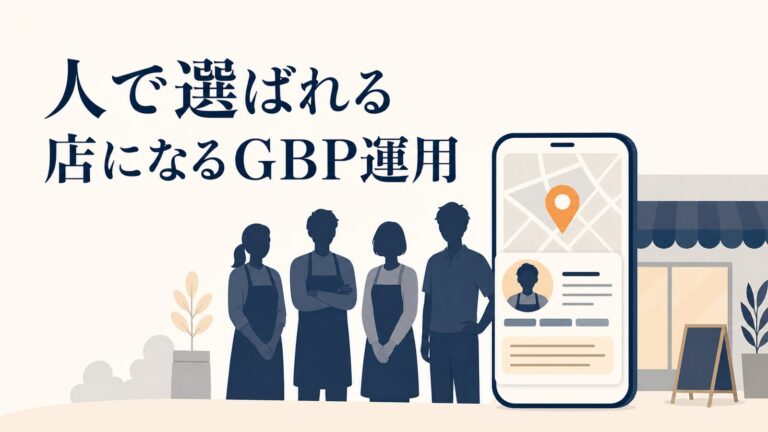 スタッフ紹介の個別ページで指名リピートを増やすGBP運用術